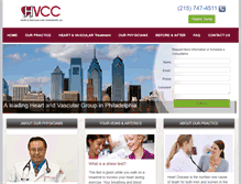 Tablet Screenshot of heartcareconsultants.com